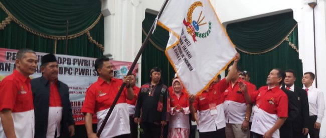 Prosesi Pengukuhan Pengurus DPD PWRI Jawa Barat di Bandung, 9/8/2018 (dok. KM)