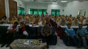 Antusiasme peserta saat mengikuti kegiatan workshop jurnalistik PWRI Depok, Kamis 6/9/2018 (dok. KM)