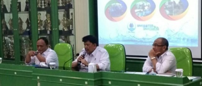Konpers penyesuaian tarif air PDAM Tirta Pakuan Kota Bogor, Kamis 20/9/2018 (dok. KM)