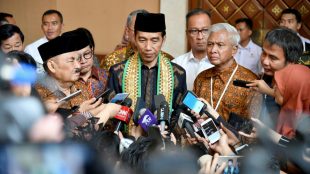 Presiden Joko Widodo di Balai Kartini, Jakarta, Selasa, 25 September 2018 (dok. Setpres)