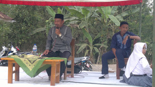Kepsek MTs-MA Al-Haq, KH Abdullah (dok. KM)