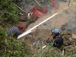 Saluran Pipanisasi di Kp. Cimahi, Sagaranten, Sukabumi (dok. Tar/KM )Â 