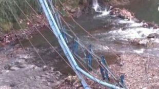Pipa distribusi Puspa Raya PDAM Tirta Kahuripan Kabupaten Bogor yang terputus (dok. KM)