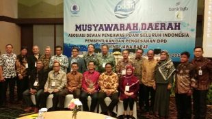 MUSDA Asosiasi Dewan Pengawas PDAM Seluruh Indonesia memutuskan pembentukan dan pengesahan DPD Jawa Barat (dok. KM)