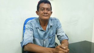 Ketua harian ormas Laskar Merah Putih Babel, Rizal (dok. KM)