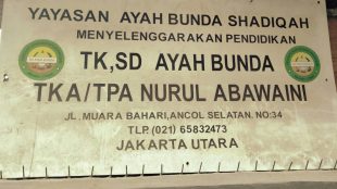 Yayasan Ayah Bunda Shadiqah, Sunter, Jakarta Utara (dok. KM)