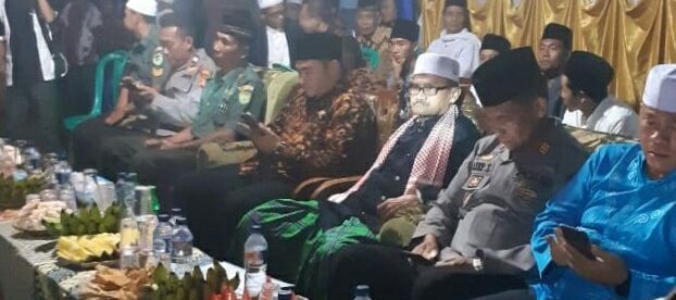 Jajaran Muspika Nanggung, Kabupaten Bogor, dan Tokoh Masyarakat saat acara Gebyar Tahun Baru Islam 1440 Hijriyah (dok. KM)