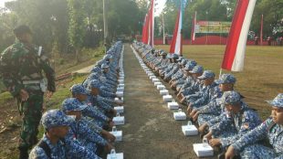 Peserta pendidikan Bela Negara di Purbalingga, Jawa Tengah, Oktober 2018 (dok. KM)