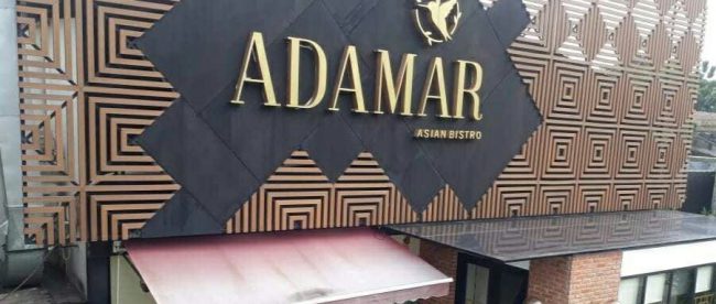 Restoran Adamar Asian Bistro di daerah Baranangsiang, Kota Bogor (dok. KM)