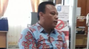 Sonni Takahepis, Ketua Pokja 2 Kabupaten Bangka, saat ditemui KM, Sabtu 6/10/2018 dok. KM)