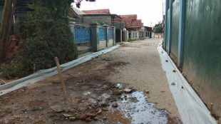 Proyek jaling di Desa Susukan, Bojonggede, Bogor (dok. KM)