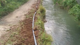 Proyek pipa sanitasi di Desa Barengkok, Kabupaten Bogor (dok. KM)