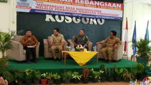 Seminar kebangsaan bertema "Memperkuat Rasa Nasionalisme Melalui Pembinaan Wawasan Kebangsaan" (dok. KM)