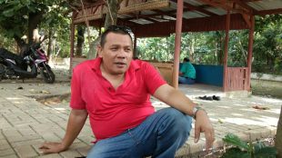 Pelaksana proyek pembangunan jembatan Pitara, Depok, Govi Sitompul
