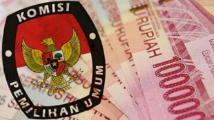 Ilustrasi korupsi di Komisi Pemilihan Umum