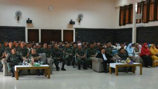 Peringatan Maulid Nabi Muhammad SAW di Korem 061/SK, Kota Bogor, Senin 26/11/2018 (dok. KM)