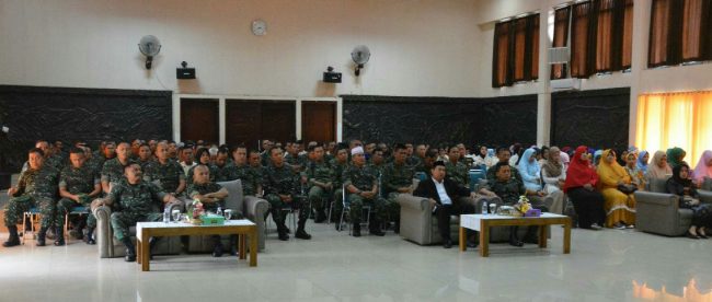 Peringatan Maulid Nabi Muhammad SAW di Korem 061/SK, Kota Bogor, Senin 26/11/2018 (dok. KM)