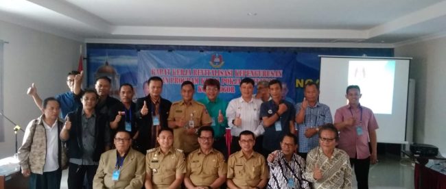 Rapat Kerja Revitalisasi Kepengurusan Dan Program Kerja Pokja Wartawan Kota Bogor, Senin 12/11/2018 (dok. KM)