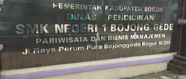 SMK Negeri 1 Bojong Gede, Kabupaten Bogor (dok. KM)