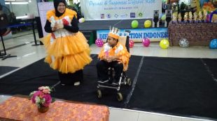 Salah satu penampilan penyandang difabilitasÂ  di acara "Potensi dan Inspirasi Difabel Kita" di Mall BTM, Kota Bogor, Jumat 28/12/2018 (dok. KM)