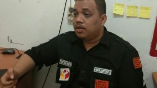 Ketua Panwaslu Kecamatan Tanah Sareal, Supriantona Siburian (dok. KM)