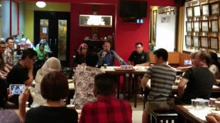Dialog Walikota Bogor dengan pelaku usaha dan warga Jalan Suryakencana, Jumat 7/12/2018 (dok. KM)
