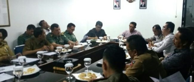 Rapat Unsur Muspida Dan PD PPJ Kota Bogor Terkait Revitalisasi Blok F Pasar Kebon Kembang (dok. KM)
