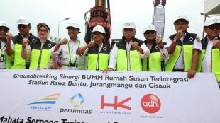 Peresmian dimulainya pembangunan proyek "Mahata Serpong", Senin 10/12/2018 (dok. KM)
