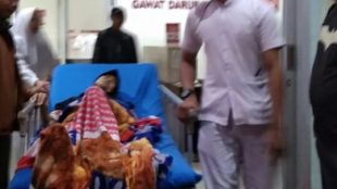 Warga Kota Bogor yang mengaku tidak mendapatkan pelayanan kesehatan yang sesuai dari RS. PMI Kota Bogor (dok. KM)