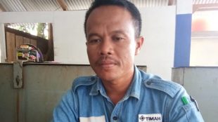 Pengawas tambang (Wastam) PT. Timah di Kabupaten Bangka Selatan, Nurrahman (dok. KM)