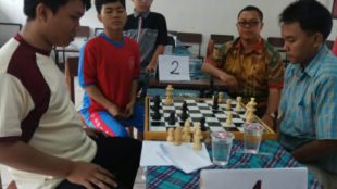 Peserta LKS Gugus 02 Tangsel Yang Sedang Mengikuti Lomba Catur, Sabtu 19/1/2019 (dok. KM)