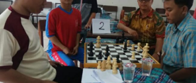 Peserta LKS Gugus 02 Tangsel Yang Sedang Mengikuti Lomba Catur, Sabtu 19/1/2019 (dok. KM)