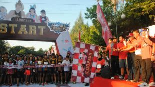 ILOOPRUN 2019 yang digelar Telkomsel Pekalongan, Minggu 6/1/2019 (dok. KM)