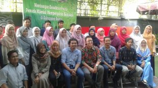 Komunitas Pemerhati Indonesia bersama Caleg DPR RI Zaky Mahendra dan Adri Zulpianto dari KAKI Publik di Be Oak Cafe & Resto Tambun Utara Bekasi (dok. KM)