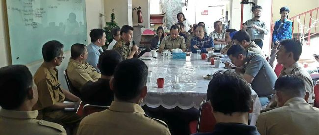 Rapat panitia CGM 2019 bersama Walikota Bogor, Senin 7/1/2019 (dok. KM)