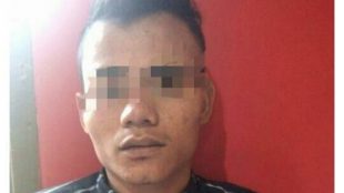 Tersangka pembunuh Tya yang berhasil dibekuk di Tambora, Jakarta Barat 15/1/2019 (dok. KM)