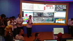 Suasana peresmian "Depok City Operation Room", Rabu 23/1/2019 (dok. KM)