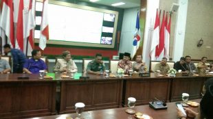 Konferensi pers terkait penyelenggaraan Bogor Stret Festival CGM 2019 di Balaikota Bopgor,m Senin 28/1/2019 (dok. kM)