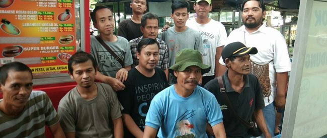 PKL Lingkar Giant Yasmin, Jalan Abdullah Bin Nuh, Kecamatan Bogor Barat, Kota Bogor (dok. KM)