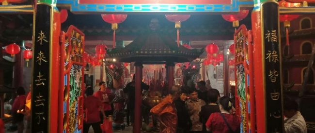 Kelenteng Hok Lay Kiong di Jalan Kenari I Bekasi Timur, Kota Bekasi (dok. KM)