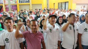Bimtek dan deklarasi dukungan Jokowi-Amin BARJAB Dapil 5 Kabupaten Bogor, Selasa 5/2/2019 (dok. KM)