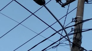 Lampu PJU yang terpasang di perumahan Alamanda, Tambun Utara, Kabupaten Bekasi (dok. KM)