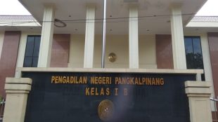Pengadilan Negeri Pangkalpinang, Provinsi Babel (dok. KM)