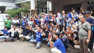 Relawan pendukung Aan Hasanah, Caleg DPRD Kota Bogor Dapil 4 nomor urut 7 dari Partai Amanat Nasional (PAN) (dok. KM)