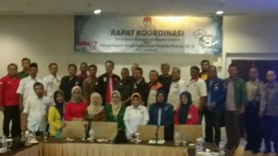 Rapat Koordinasi Persiapan Kampanye Rapat Umum Dan Penayangan Iklan Kampanye KPUD Kota Bogor, Rabu 20/3/2019 (dok. KM)