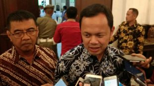 Walikota Bogor Bima Arya Sugiarto usai acara pelepasan Walikota dan Wakil Walikota Bogor Periode 2014 - 2019 di Balaikota, Minggu 7/4/2019 (dok. KM)