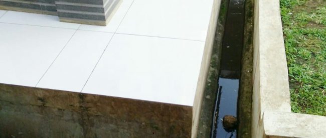 Kondisi selokan di RSUD Subang (dok. KM)