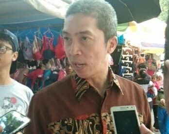 Wakil Walikota Bogor Dedie Rachim usai Meresmikan Blok G Pasar Kebon Kembang Kota Bogor, Sabtu 4/5/2019 (dok. KM)