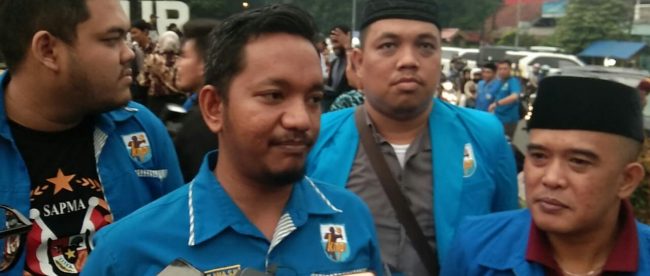 Ketua DPD KNPI Kota Bogor Bagus Maulana Bersama Jajaran Pengurus (dok.KM)