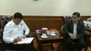 Ketua Umum IMO-Indonesia, Yakub F Ismail (kanan) (dok. KM)